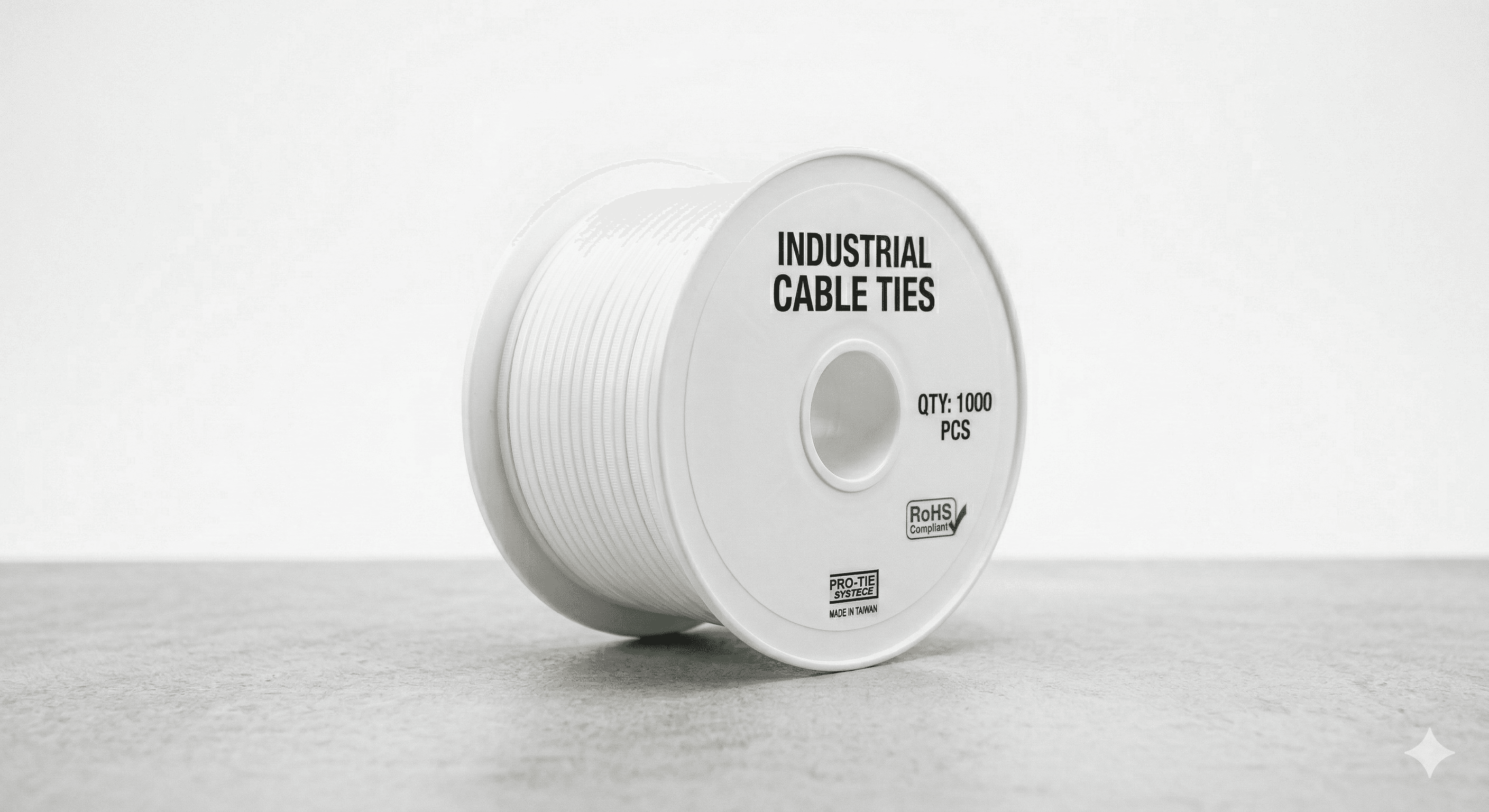 Cable Tie Spool (White)