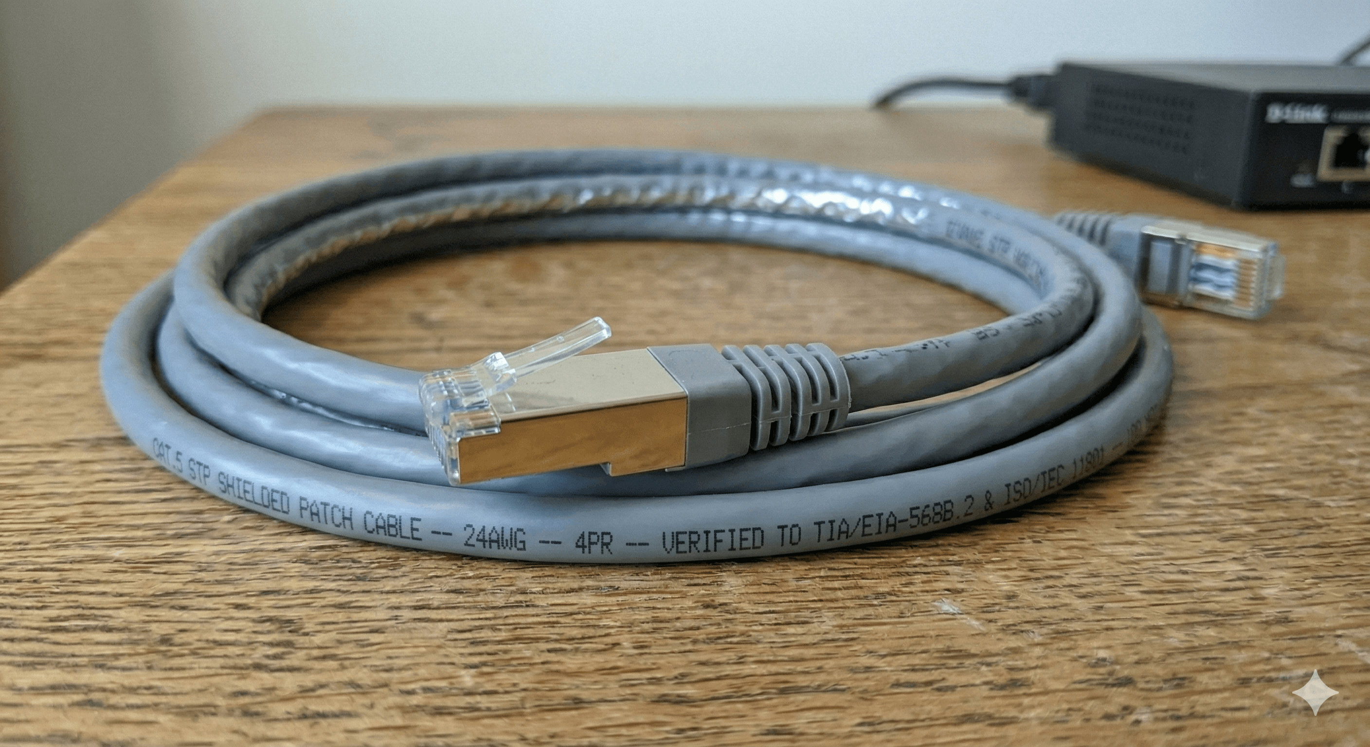 CAT 5 Cable (STP, Grey)
